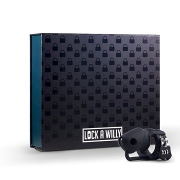 Lock A Willy - Peniskooi met 9 cockringen