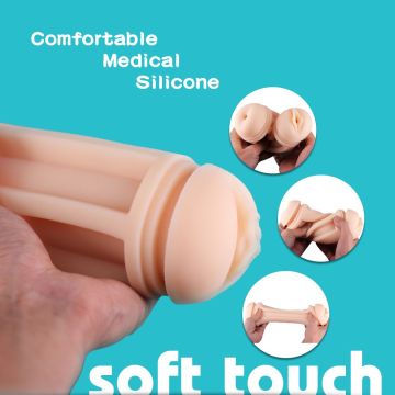 Perfect Toys Masturbator Self-Lubed Classic - Lichte Huidskleur