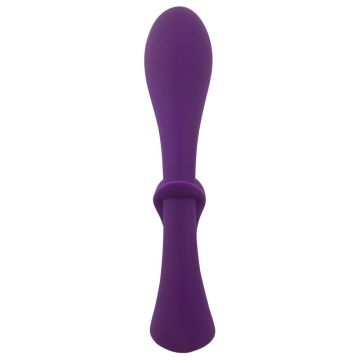 Sweet Smile Rabbit Vibrator met Vibrobalstimulator - Paars