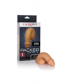 Siliconen Packing Penis 12.75 cm - Caramel