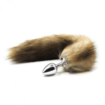 Anaal Plug met Gele Vossenstaart-anaal-plug-met-gele-vossenstaart-los.jpg