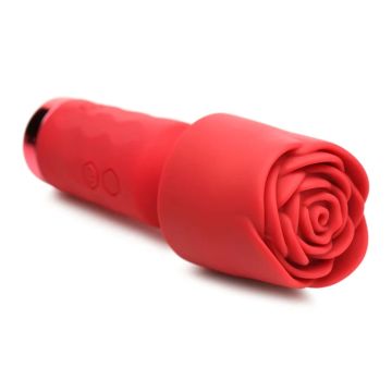 Mini Wand Vibrator Bloomgasm Pleasure Rose Petite - Rood