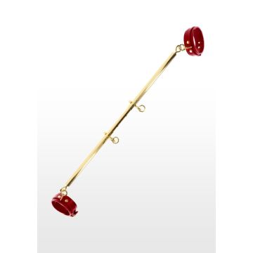 Spreidstang met Enkelboeien - Goud/rood