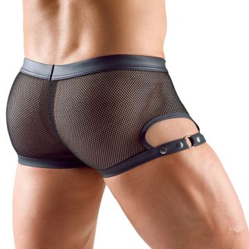 Svenjoyment Transparant Mesh Broekje - Zwart