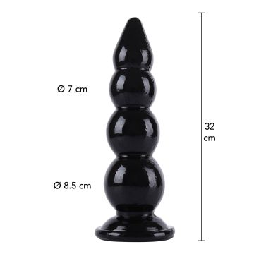 Extreme Buttplug Hidden Desire Balls XXL 32cm