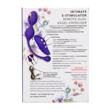 Tril Ei Estim Dual Kegel Exerciser