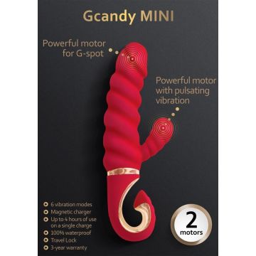 Vibrator Gcandy Mini - Rood