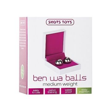 Shots Toys Ben Wa Balls Medium - Zilver