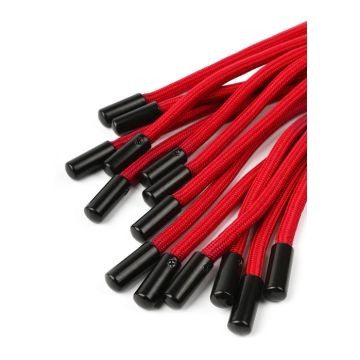 Knot Flogger Nylon - Rood