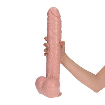 Realistische Dildo Goliath XXL 41cm - Huidskleur