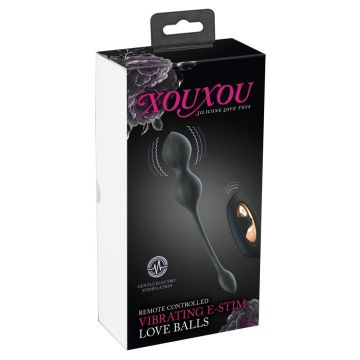 Vibrerende Vagina Ballen E-Stim Love balls