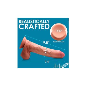 Realistische Dildo Dual Density 25.5 cm