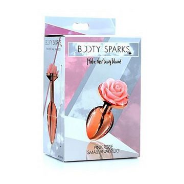 Buttplug Pink Rose Gold Small