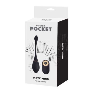 Vibratie Eitje met Afstandsbediening Dirty Mind - Oplaadbaar