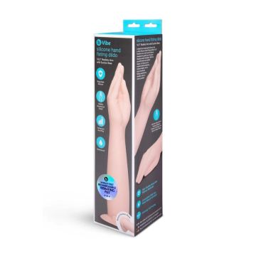 B-Vibe Vibrerende Hand Fisting Dildo Silicone - 41.8 cm