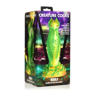 Monster Dildo Nebula Alien - Groen