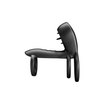 Cockring Vibrator met clitoris stimulator Jammy