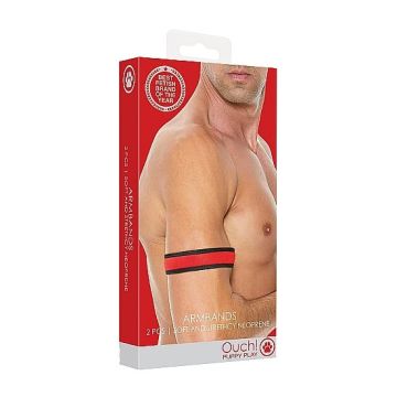 Armband Puppy Play - Rood