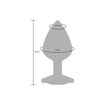 Buttplug Diamond Booty Jewel Large - Roze
