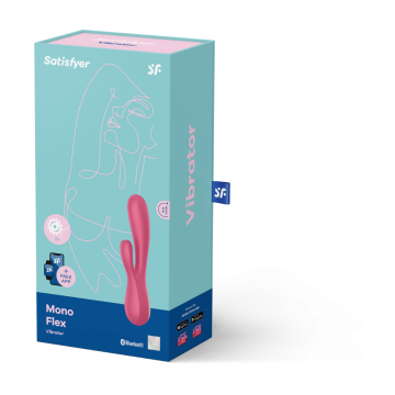 Satisfyer Vibrator Monoflex - Rood