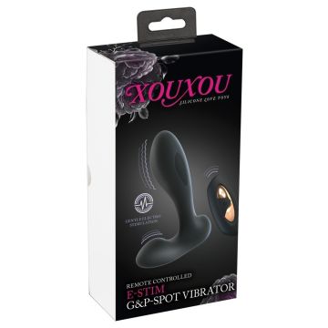 G-Spot & P-Spot Vibrator RC E-Stim