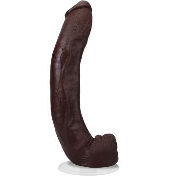 Dredd - Realistic ULTRASKYN Dildo - 34 cm - Bruin