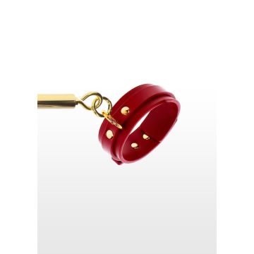 Spreidstang met Enkelboeien - Goud/rood