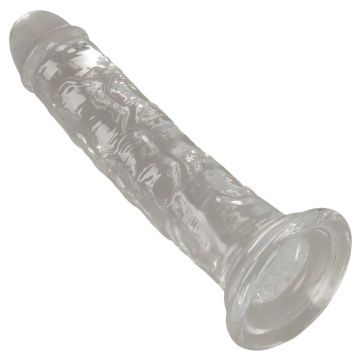 Realistische Dildo Met Zuignap - Transparant
