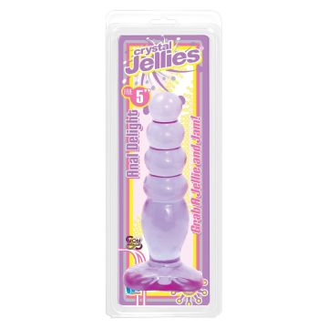 Doc Johnson - Crystal Jellies Anal Delight - Paars