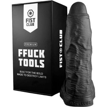  Fist Club GIRTH QUAKE Dildo Zwart 38 x 9.6 cm