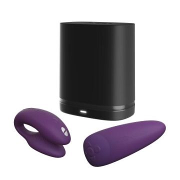 We-Vibe Chorus Koppelvibrator met App- en Afstandsbediening - Paars