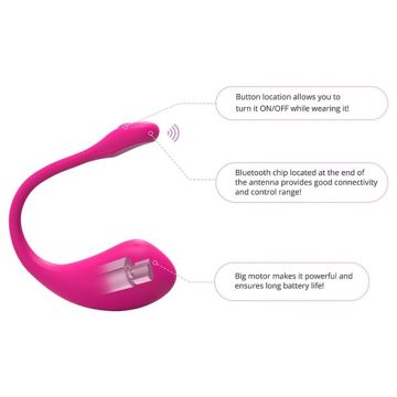 Lovense - Lush 2.0 Draagbare Bullet Vibrator
