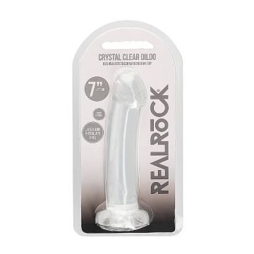 Kristalheldere Dildo 17 cm - Transparant