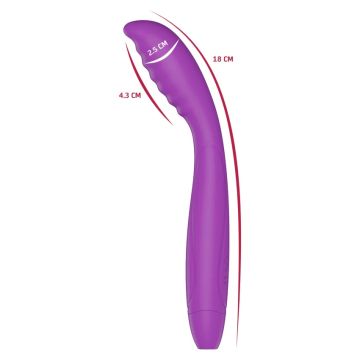 Tapping G-Spot Vibrator - Paars