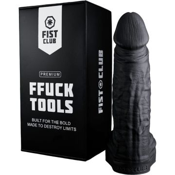 Fist Club STRETCHPIG Dildo Zwart 36 x 9 cm