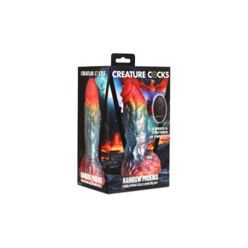 Siliconen Vibrator Rainbow Phoenix