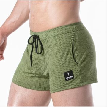 Leader Menswear G.I. Booty Mesh Shorts - Khaki