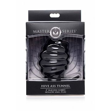 Tunnel Plug Hive Ass Geribbeld - Large