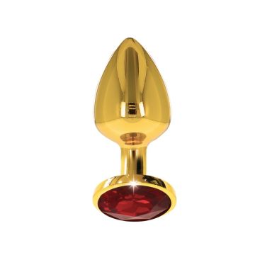 Buttplug With Diamond Jewel L