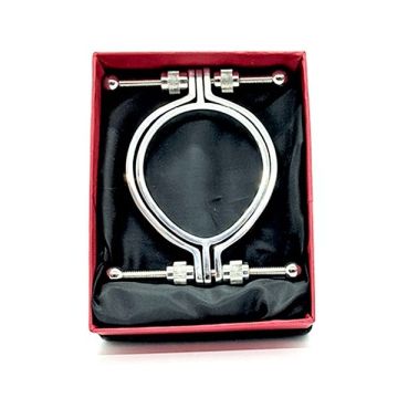 RVS Pussy Clamp 2.0 met 55 mm. Fuck Hole