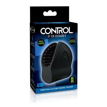 Vibrerende Masturbator Edger - Zwart