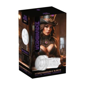 Verwisselbare Masturbator Sleeve Misty - Steam Mistress