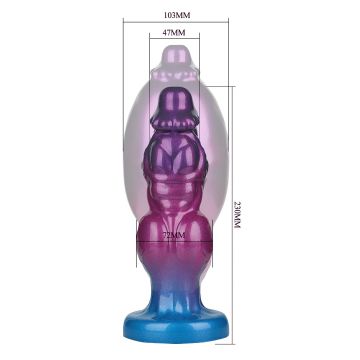 Power Monsters Opblaasbare Monster Dildo - Rift Titan