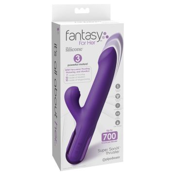 Stotende Rabbit Vibrator Super Sonix Thruster