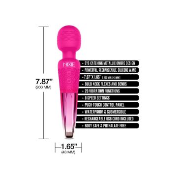 Wand Vibrator Nixie - Roze