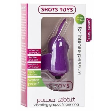 Vinger Toy Power Rabbit - Paars