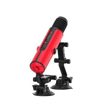 Dubbele Zuignap Fuckmachine ZSEX - Rood