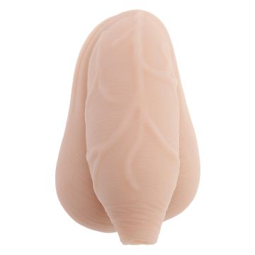 Realistische Dildo Onbesneden Packer - Lichte Huidskleur