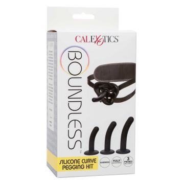 Strap-on Boundless Silicone Curve Pegging Kit