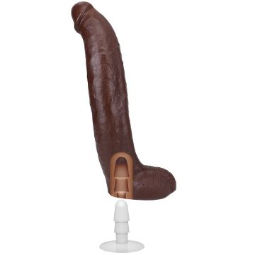 Brickzilla - Realistic ULTRASKYN Dildo - 33 cm - Bruin